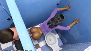 Nasty College Fuckers: Public Toilet Glory Hole Anal Sex- Ep 17